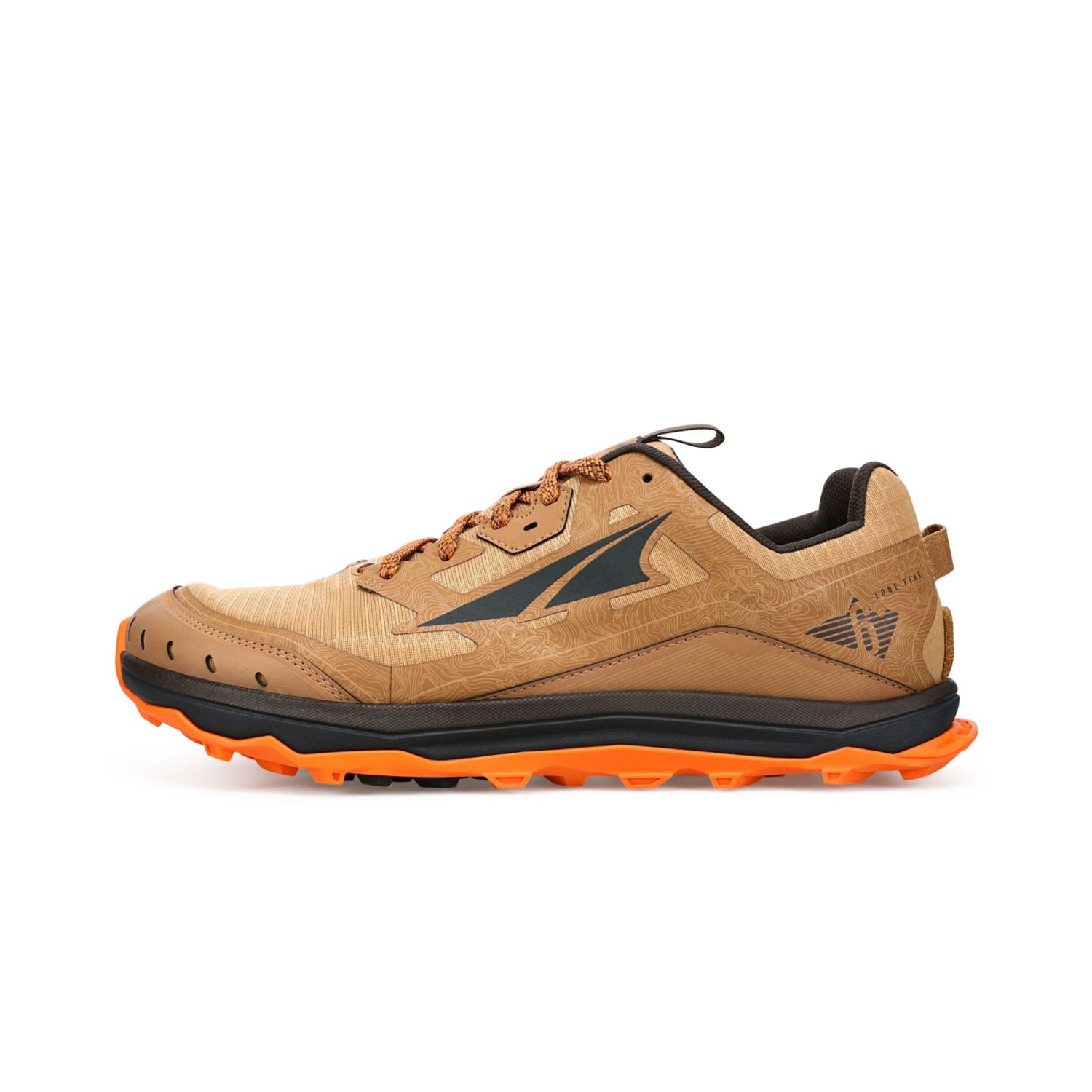 Altra Lone Peak 6 Men's Trail Running Shoes Brown | South Africa-92047659